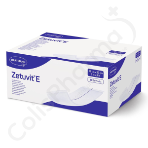 Zetuvit E 15x20 cm - 50 pansements non-stériles