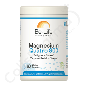 Be-Life Magnesium Quatro 900 - 60 gélules