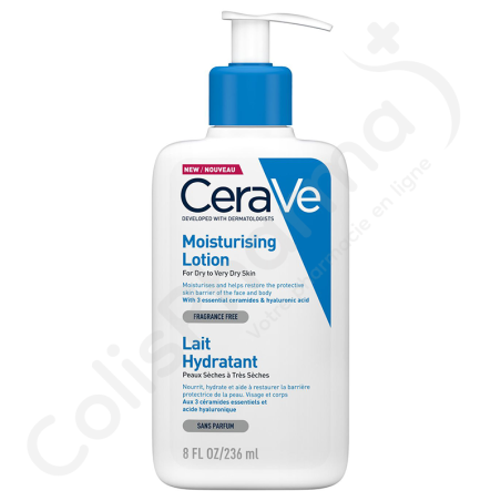 CeraVe Lait Hydratant Peau Sèche à Très Sèche - 236 ml