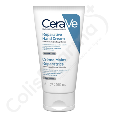 CeraVe Crème Réparatrice Mains - 50 ml