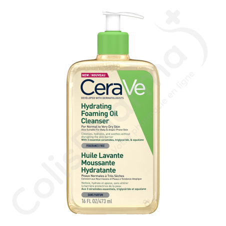 Cerave Hydraterende Schuimend Reinigingsolie - 473 ml