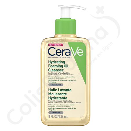 CeraVe Huile Lavante Moussante Hydratante - 236 ml
