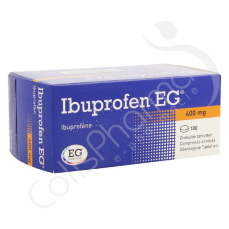 Ibuprofen EG 400 mg - 100 comprimés