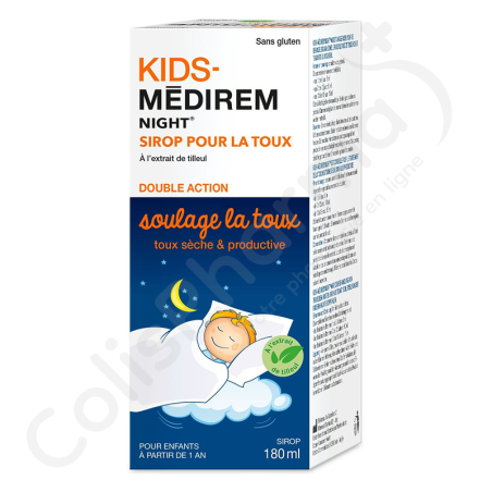 Kids-Médirem Night - Siroop Hoest 180 ml