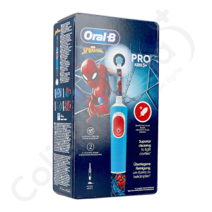 Oral-B Pro Kids 3+ Spiderman - 1 brosse à dents électrique