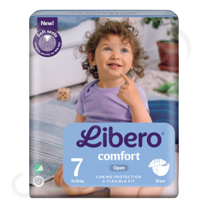 Libero Comfort 7 - 16 à 26 kg - 26 langes bébé