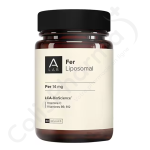A-Lab Liposomaal Ijzer- 60 capsules