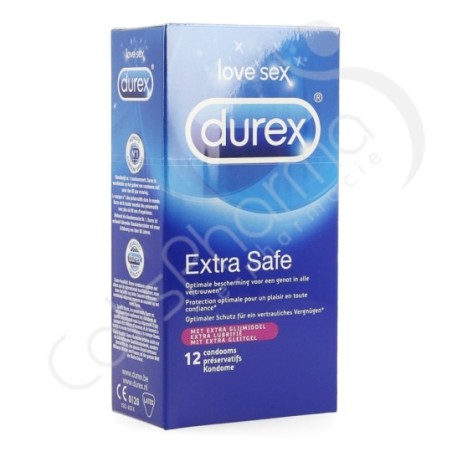 Durex Extra Safe - 12 condooms