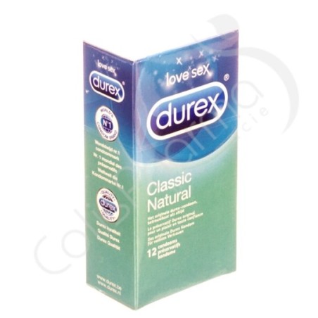 Durex Classic - 12 préservatifs