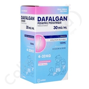 Dafalgan Pédiatrique 30 mg/ml - Sirop 150 ml