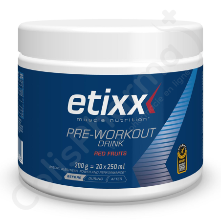 Etixx Pre-Workout - Poudre 200 g