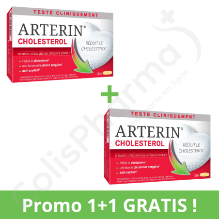 Arterin Cholesterol - 90 tabletten - PROMO 1+1 gratis