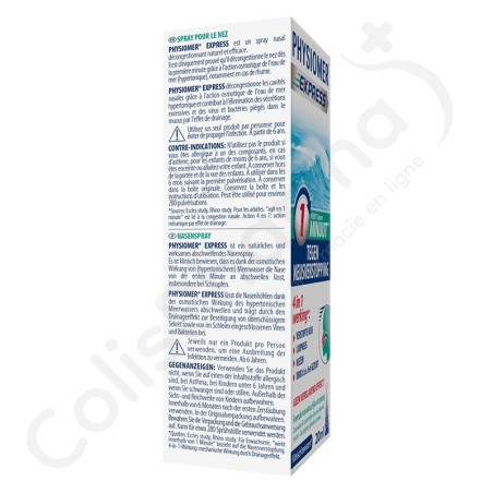 Physiomer Express - Spray nasal 20 ml - PROMO -3€