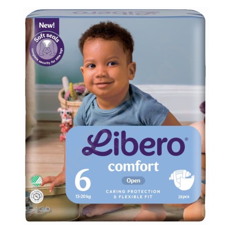 Libero Comfort 6 - 13 à 20 kg - 28 langes bébé