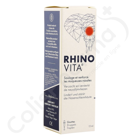 Rhinovita - Gouttes Nasales 15 ml