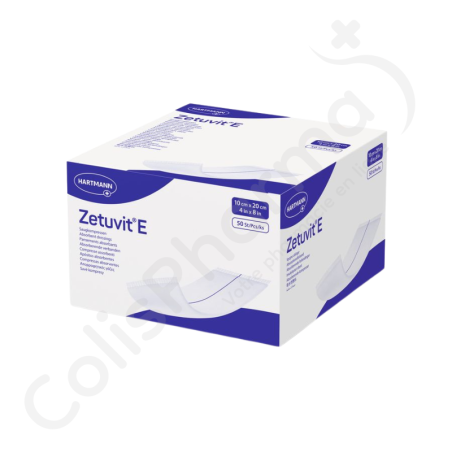 Zetuvit E 10x20 cm - 50 pansements non-stériles