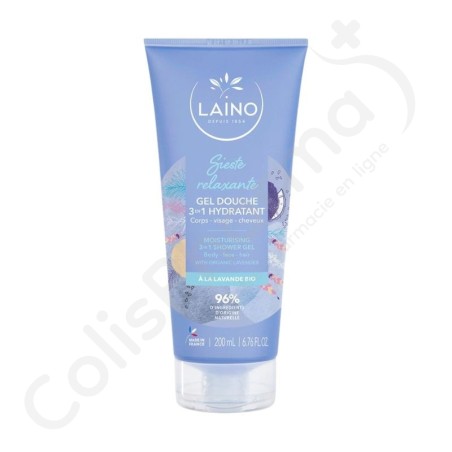 Laino Gel Douche 3 en 1 Hydratant Lavande - 200 ml