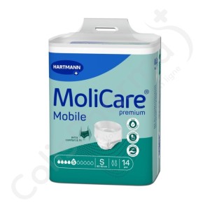 Molicare Mobile 5 Gouttes Small - 14 slips absorbants