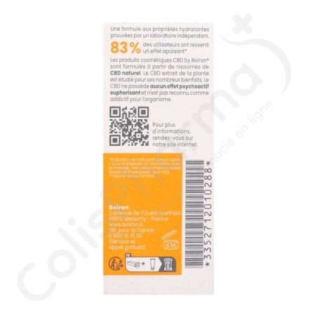 CBD Boiron Gel-Crème Assouplissant & Apaisant - 40 g