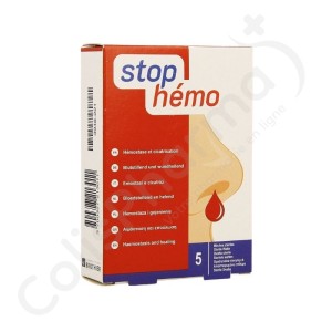 Stop Hémo Ouate Stérile - 5 mèches de 4 cm