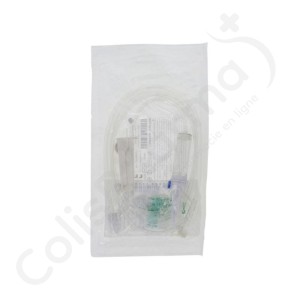 Marque Verte 1-Weg infuus + Micro-infuus 21 G - Infuusapparaat
