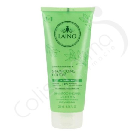 Laino Shampoo Shower Green Tea - 200 ml