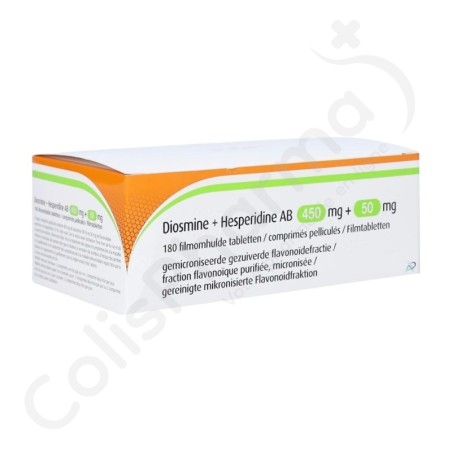 Diosmine + Hesperidine AB 450 mg + 50 mg - 180 tabletten