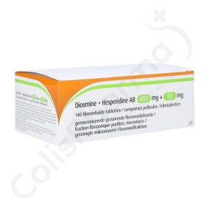 Diosmine + Hesperidine AB 450 mg + 50 mg - 180 tabletten