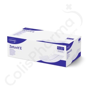 Zetuvit E 20x20 cm - 50 niet-steriele verbanden