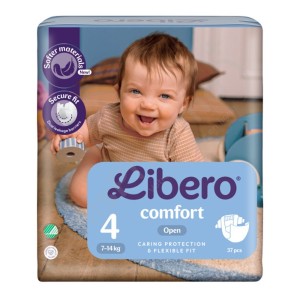 Libero Comfort 4 - 7 à 14 kg - 37 langes bébé