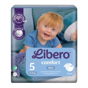 Libero Comfort 5 - 11 à 17 kg - 32 langes bébé