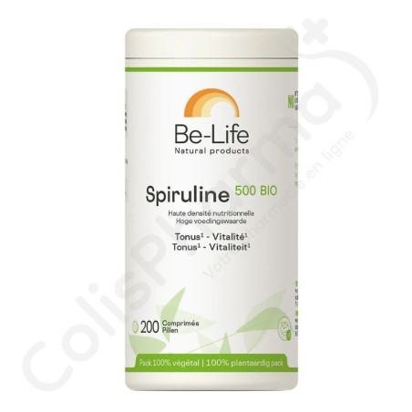 Be-Life Spirulina 500 Bio - 200 tabletten