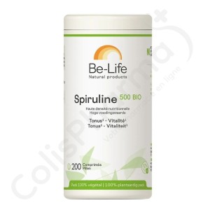 Be-Life Spirulina 500 Bio - 200 tabletten