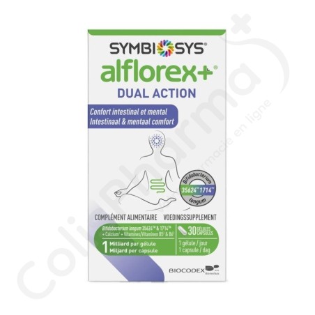 Symbiosys Alflorex+ Dual Action - 30 capsules