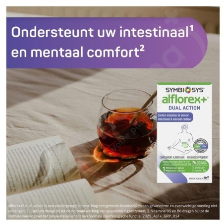 Symbiosys Alflorex+ Dual Action - 30 capsules