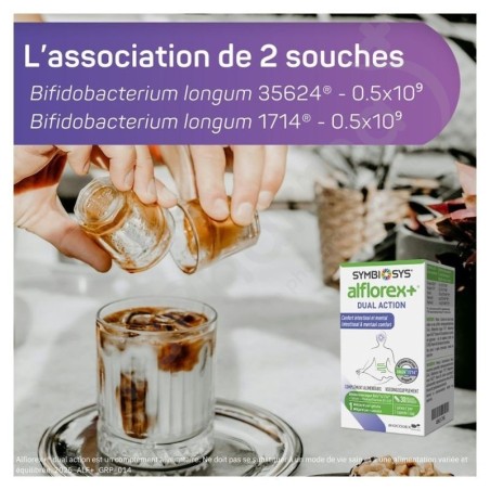 Symbiosys Alflorex+ Dual Action - 30 capsules