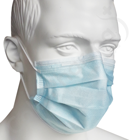 Chirurgische maskers - Blauw - Type IIR - 1 doos van 50 maskers