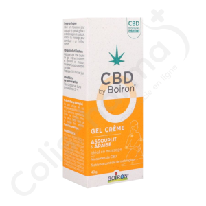 CBD Boiron Verzachtende & Kalmerende Gel-Crème - 40 g