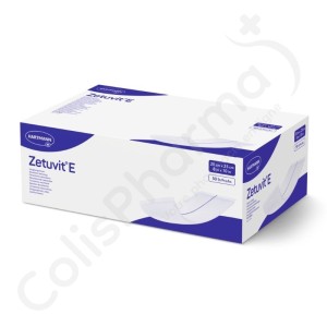 Zetuvit E 20x25 cm - 50 niet-steriele verbanden