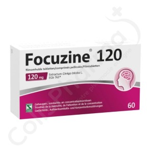 Focuzine 120 mg - 60 tabletten