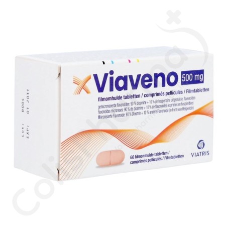 Viaveno 500 mg - 60 tabletten
