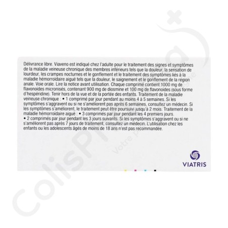 Viaveno 1000 mg - 60 comprimés