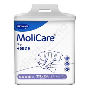 Molicare Slip 8 Druppels + Size - XXL / XXXL - 15 kleefluiers