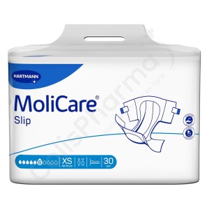 Molicare Slip 6 Gouttes - XS - 30 changes complets