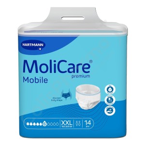 Molicare Mobile 6 Gouttes XXL - 14 slips absorbants