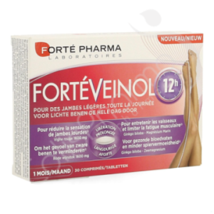 Forté Pharma FortéVeinol 12h - 30 comprimés