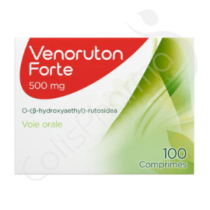 Venoruton Forte 500 mg - 100 comprimés