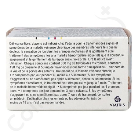 Viaveno 500 mg - 120 comprimés