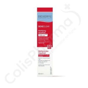 Dexeryl Dexeclear Matterende Aquafluide SPF 50+ - 40 ml