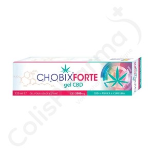 Chobix Forte CBD 2000 mg - Gel 120 ml